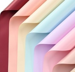 Ein guter Preis. Koreanische Art Erstes Liebespapier Feste Farbe Ouya Papier Blumenverpackung Papier Online