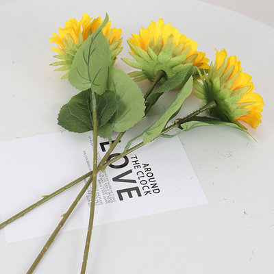 Ein guter Preis. Sonnenblumen künstliche Blume, Sonnenblumenhaus, Hotel Wohnzimmer Dekoration, Blumenstrauß Online