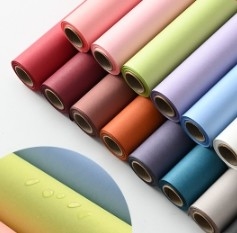 High-End-Färbungspapier, feste Farbe, wasserdicht, langlebig und dickes Blumenverpackungspapier