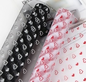 Ein guter Preis. Valentinstag Geschenk Verpackung Blume Gaze Netz süße Liebe Gaze Blume Verpackungspapier Online