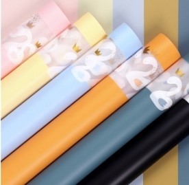 Ein guter Preis. Wasserdichtes Gelee-Filmmatte Papier Schwanenprinzessin Norsha-Papier Blumenverpackungspapier Online