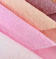 Ein guter Preis. Koreanisch handgefertigtes, mit Steinmuster versehenes, schwimmendes Farbpapier für Blumenverpackungen Online