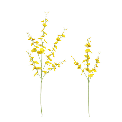 Die neue Art von künstlichen Blüten, eine einzelne tanzende Orchidee, eignet sich für die Dekoration von Hotels und Restaurants, Wohnzimmer und Hochzeitstanz.