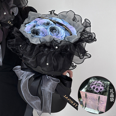 Ein guter Preis. Seife Blumenstrauß Geburtstagsgeschenk Mädchen Qixi Geschenk Hochrangige Rose Pflaumenmarmelade Blumenstrauß Simulation Blume Online