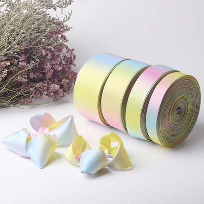 Meisida einseitiges Band Regenbogen Regenbogen Regenbogen Band Band Band Band Kuchenverpackungsband DIY Material Blumenbündel Band