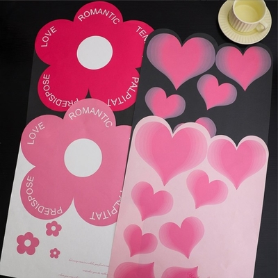 Ein guter Preis. Verbessern Sie Ihren Qixi Festival Blumenladen mit herzförmigem 3D-Papier und Valentinstag-Hausbau-Versorgung Online
