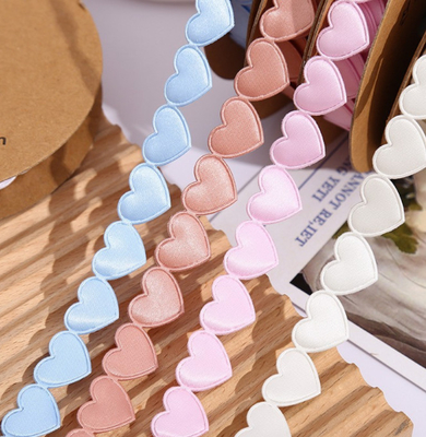 Anpassungsfähiges Liebesband für Blumenläden Verpackungen und Kopfbedeckung Accessoires in Weave Print Design