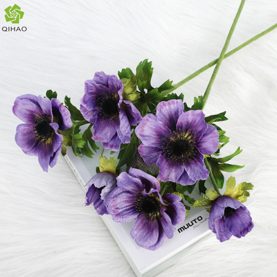 Ein guter Preis. Simulation von 3 Sonnenblumenblumen Zuhause Einzelzweig Silberner Lotusblume Hochzeitsdekoration Simulation Sonnenblumenornament Online