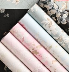 Ein guter Preis. Heißgold-Jade-Blumenrand Kunst wasserdichte Blumenarrangement Blumenverpackungspapier Online
