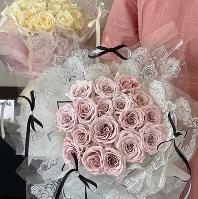 Kleines Spitzen-Wasserdichtes Verpackungspapier, Blumenverpackung, OPP-Film, Bouquet-Verpackungspapier, frische Blumenkunst, Bouquetverpackung