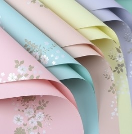 Ein guter Preis. Yamano-Blumenblüten Druck Ouya-Papier Blumenverpackungspapier Online