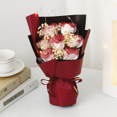 Ein guter Preis. Valentinstag 520 Sternenhimmel getrocknete Blumen Rosenbündel für Freund und Frau Urlaubsgeschenk romantisches Geschenk Online