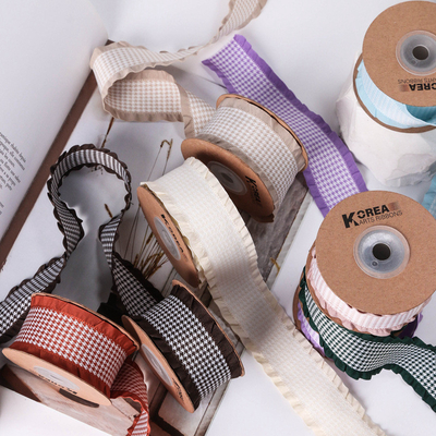 Lotusblattkante Tausend-Vogel-Gitterband Die perfekte Ergänzung für Ihre DIY-Kleidung, Taschen, Hüte und Accessoires