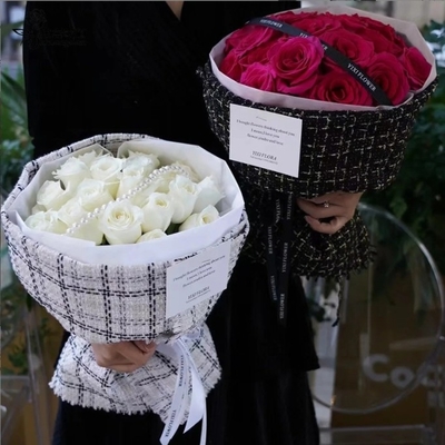 Ein guter Preis. Kleines Blumenstraußgewebe im Xiang-Stil, Blumengeschenke, Luxusgewebe, Blumenmaterialien im Großhandel Online