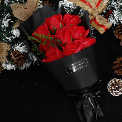 Ein guter Preis. 520 Valentinstagsgeschenk 9 Rosen Ewiges Leben Seifenstrauß Firmentagung Handgelenk Blumen Ehepaarstagsgeschenk Online