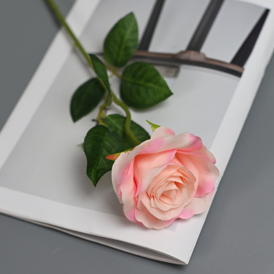 Ein guter Preis. Großhandelsimitat einzelne Rose, Qixi Festival Valentinstagsgeschenk, Rose Wasserfall Blumenwand, Heimdekoration Online