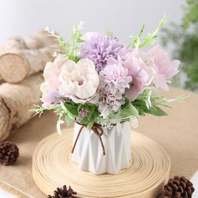 Ein guter Preis. Künstliche Rose Blume Hochzeit Seidenblume Fotografie Wohnkultur Nordic Ins Hochzeitsstrauß Online