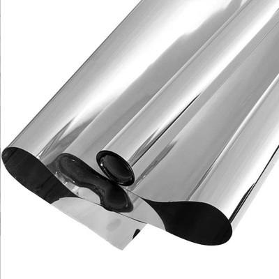 Ein guter Preis. Silber Spiegelblumenverpackungspapier, reflektierendes Spiegelpapier, PVC-Zinnfolie, kreative Blumenkunstverpackung Online