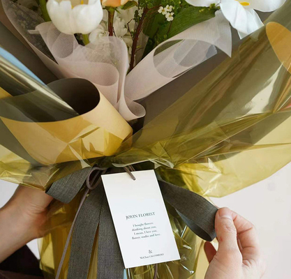 Ein guter Preis. Weiches Leinenband Blütenbündel in Lila für den Valentinstag Bäckerei und Blumenladen Verpackung DIY-Materialien Online