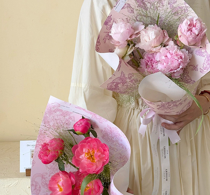 Ein guter Preis. Muttertag Baumwollband Blumenstrauß Band Kuchenbox DIY dekoratives Band Verpackungsmaterial für Haarschmuck Online
