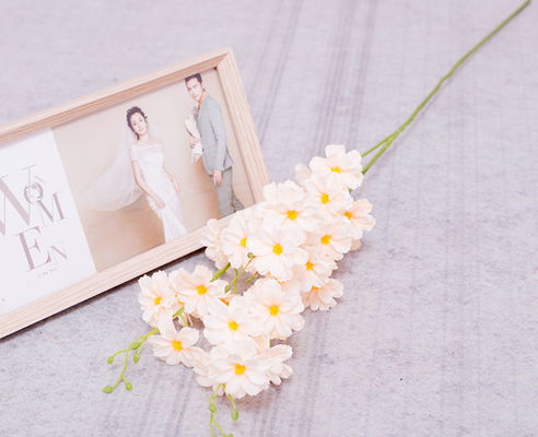 Ein guter Preis. Simulierte Gougang-Blume Innenzimmer-Wohnzimmer-Dekoration Blumen Hochzeitssaal Dekoration Online