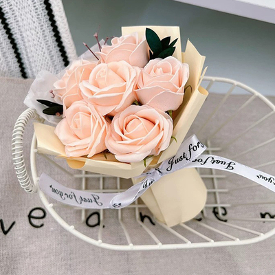 Ein guter Preis. Nische ins High-End Manta Rosenstrauß fertig künstliche Blumen, ewige Seife Blumen Online