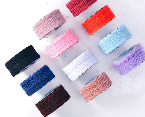 Ein guter Preis. Blumenverpackungsmaterial Spitzenband Schneegazeband Blumenstrauß für handgemachte DIY 2,5 cm Breite Online