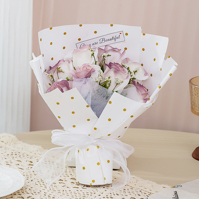 Ein guter Preis. Imitationsrosensträuße, grenzüberschreitende neue Seifenblumen-Souvenirs, Geschenke zum Lehrer- und Muttertag, Seifenblumensträuße im Großhandel Online