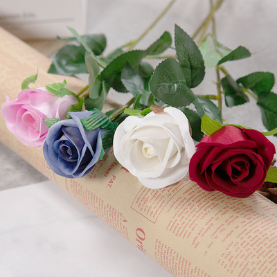 Simulierte Blume Mini Einzelrose Fälschung Blume Heimdekoration Handheld Blume Hochzeitsdekoration Hersteller Großhandel Frische Blumen Getrocknete Blumen