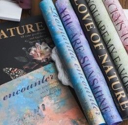 Ein guter Preis. Spezialpapier Ximeng Garten Atmosphäre Papier Kunstpapier Blumenarrangement Blumenverpackung Papier 57*57cm Online