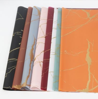Ein guter Preis. Wasserdichtes Hansunosa Golden Marble Bouquet Verpackungspapier für frische Blumen Floristenverpackung Versandzeit 30-45 Tage Online