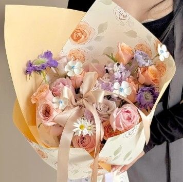 Ein guter Preis. 35*50cm Spezialpapier Verpackung Die ideale Wahl für ewige Nacht Star Fluss Blumenarrangement Online