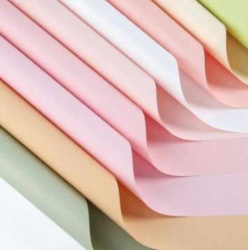 Ein guter Preis. Neues Gezeitenpapier Dicke Matte Film Blumenverpackungspapier Online