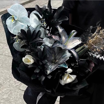Ein guter Preis. Handgefertigte Papierblumen-Bouquet-Kunstverpackung mit Steintextur, plissiertes Blumenpapier in vielen Farben Online