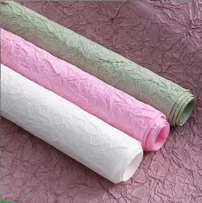Ein guter Preis. DIY Plättchenblumenverpackungspapier in vielen Farben Handgefertigte Steinstruktur Innenverkleidung Papier perfekt für den Valentinstag Online
