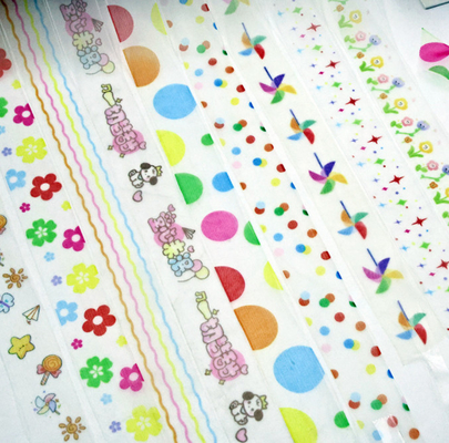Ein guter Preis. Internationale Kindertag Zeichentrickfilm-Gitterband Wärmeübertragung Schnee Band Geschenk Handband Band Handgemachte Geschenktasche Online