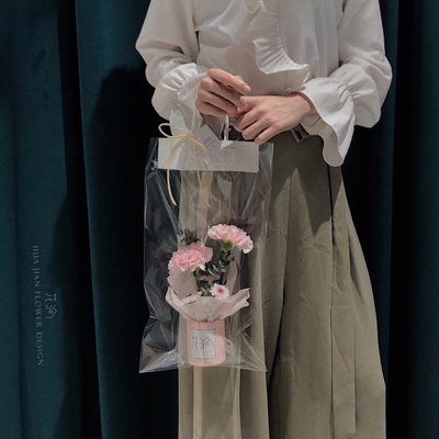 Ein guter Preis. Kleine Umarmungsbehälter, Einblumenbehälter, kleine rosa Zylinder, DIY-Bouquetpackungen, Tulpenblumenröhren, Großhandel Online