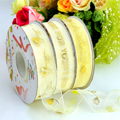 Ein guter Preis. Hot Stamping Rice Gaze Haar Accessoires zum Geburtstag Geschenk Göttin Tag Hochzeit Bekenntnis Vorschlag und Blumen Dekoration Online