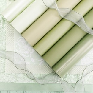 57*57cm Spezialpapier, perfekt für Frühlings-Mint-Manbo-Blumenarrangement-Verpackung