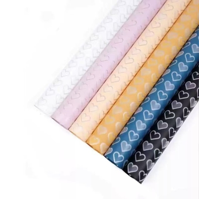 Ein guter Preis. Verdicktes, wasserdichtes Blumenverpackungspapier 56*56cm Versandzeit 30-45 Tage für DIY Valentinstags-Liebeserklärungen Online