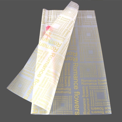 Ein guter Preis. Floristen-Verpackung Englisch Schriftzug Mattes Papier Halbtransparentes Milchglas-Papier und Blumenmaterialien zum Geschenkverpacken Online