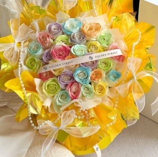 Ein guter Preis. Wasserdichtes Blumenpapier für Partys 57*57cm Online
