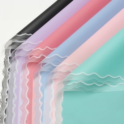 Ein guter Preis. Wave-Edge Semi-Transparent DIY Bouquet Paper Partysu Floral Art Material Shipping Time 30-45 Days Online