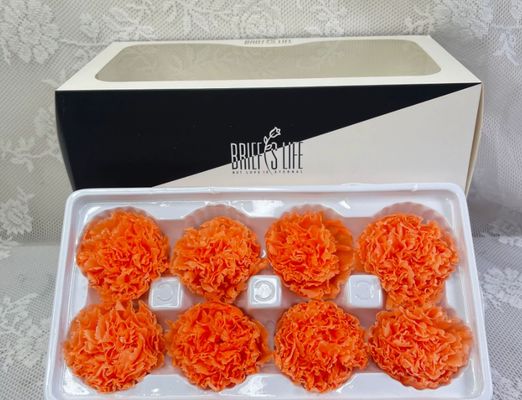 Ein guter Preis. Ewige Nelkenblütenköpfe, 8 Stück DIY Materialien Großhandel, Premium Geschenk für den Muttertag, Rose getrocknete Blumenstrauß Online