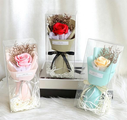 Ein guter Preis. Kreative Blumen künstliche Seife Rosen Blumen handgefertigt duftende Blumen Rose Bouquet One Piece Rose zum Valentinstag Online