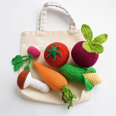 Ein guter Preis. Amigurumi Baby Play Cute Vegetable Crochet Handmade Baby Toys Online