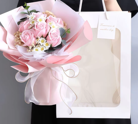 Ein guter Preis. Ewig getrockneter Seifen Blumenstrauß umweltfreundlich Langlebig für den Muttertag Valentinstag Abschluss und Hochzeit Online