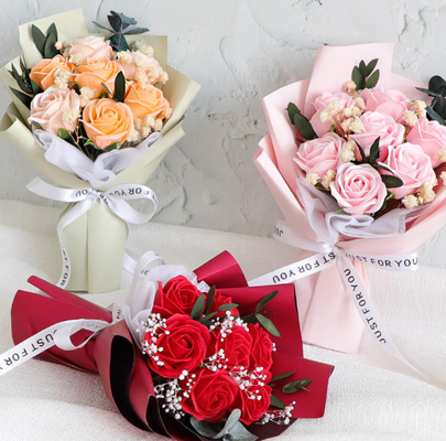 Ein guter Preis. Rosenseife in Neuheit Geschenke Getrocknete Blumensterne Geschenkbox Verpackung Muttertag Geburtstagsgeschenke Online