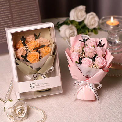 Ein guter Preis. Luxus Mini Seife Rose Bouquet Geschenk Schachtel Fertig Seife Blume Kleiner Bouquet Für Valentinstag Lehrer Geburtstag Freundin Kreatives Geschenk Modell Online