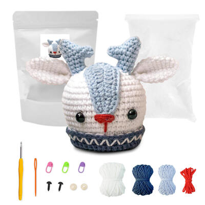Ein guter Preis. Hot Sale DIY reine handgefertigte Häkelpuppe mit Baumwoll- und Seidenfasermaterial Online